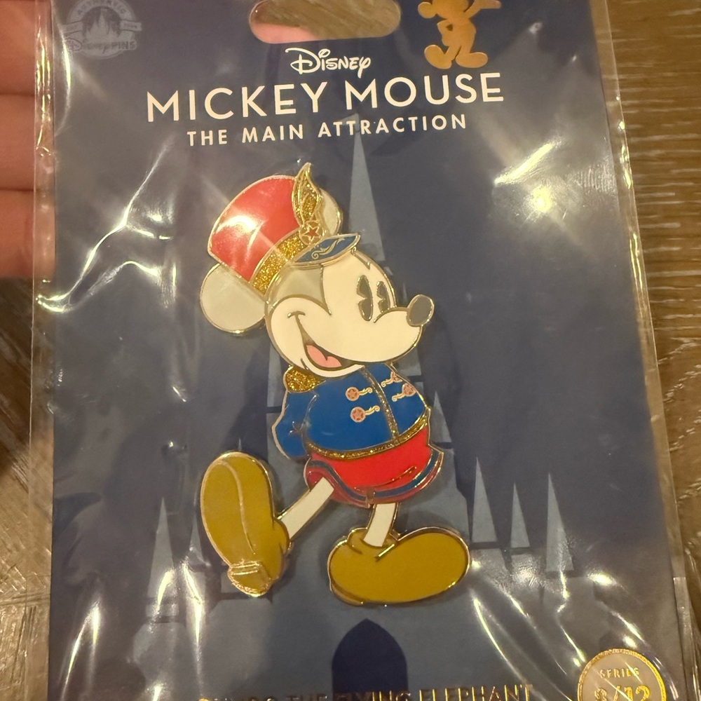 Disney Mickey Mouse The Main Attraction Dumbo The Flying Elephant Pin 8/12 NEW